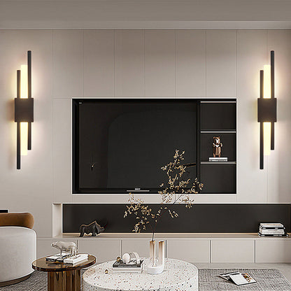 Modern Minimalist Iron Acrylic Indoor Wall Light | Sconara