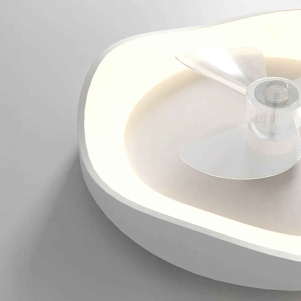Modern Minimalist Iron Ceiling Fan Light Fixture | Varnico