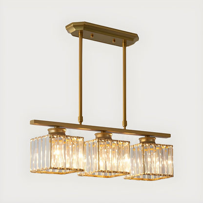 Modern Multi Head Glass Chandelier Dining Light | Velvaro