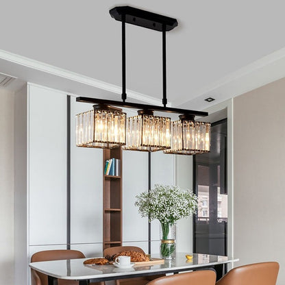 Modern Multi Head Glass Chandelier Dining Light | Velvaro