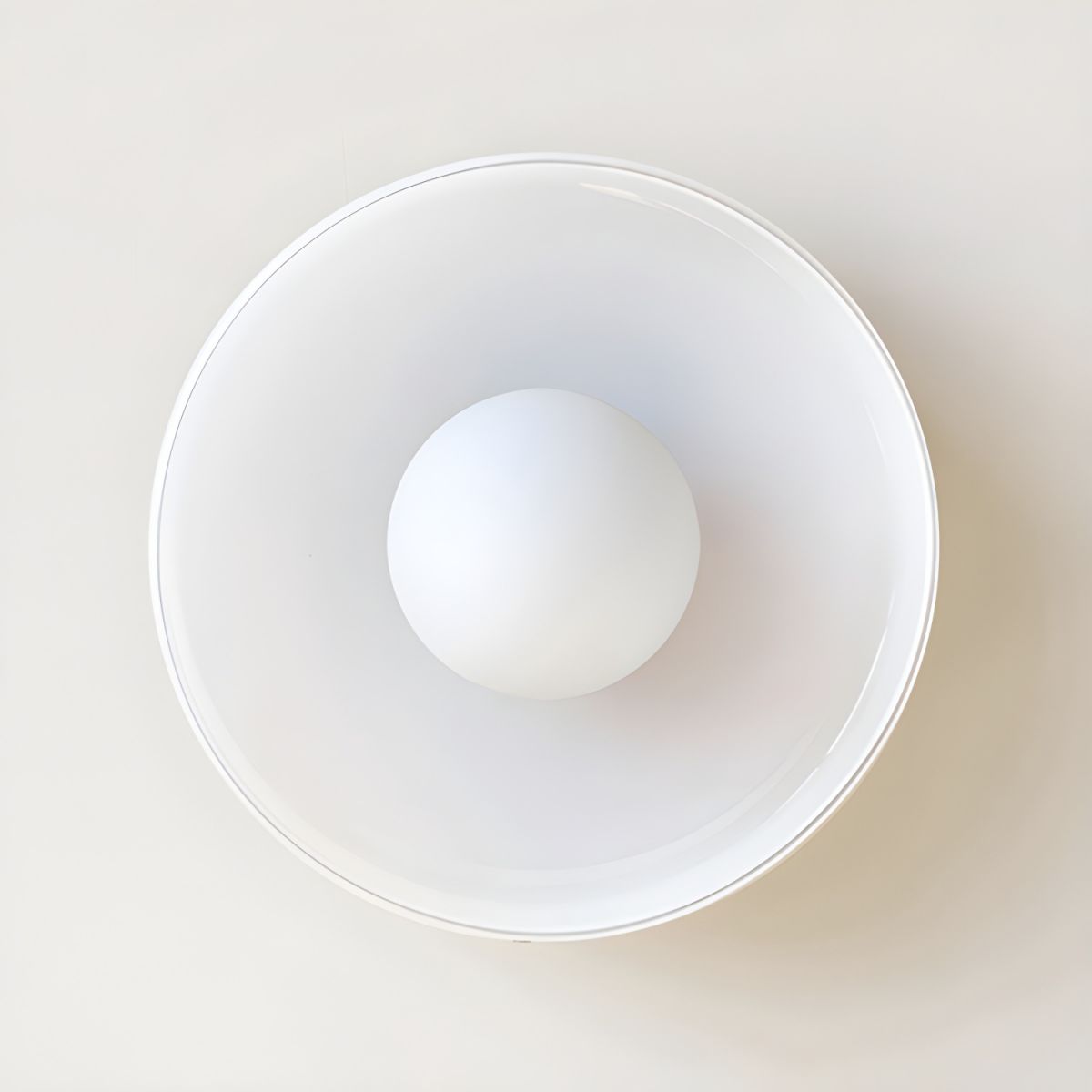 Modern Nordic Geometric Glass Ceiling Light Flush Mount | Lunvan