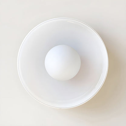 Modern Nordic Geometric Glass Ceiling Light Flush Mount | Lunvan