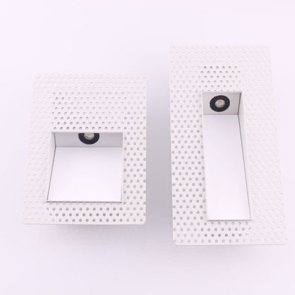 Modern Nordic Metal LED Sensor Recessed Wall Light | Sconva