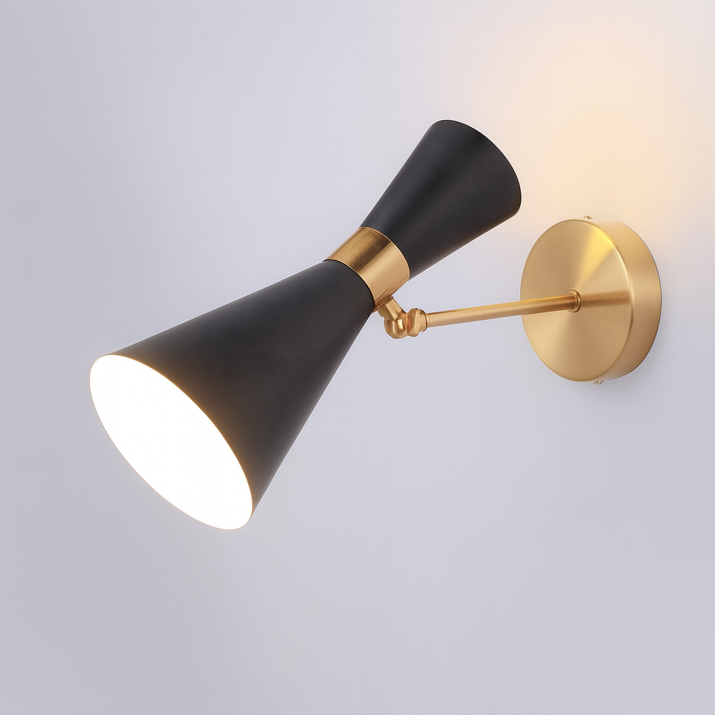 Modern Nordic Metal Wall Light for Living Areas | Wallara