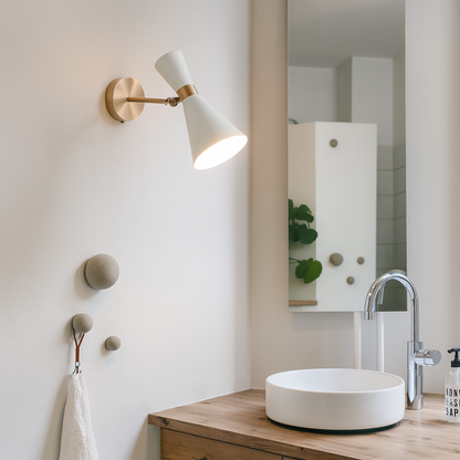 Modern Nordic Metal Wall Light for Living Areas | Wallara