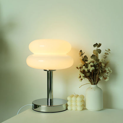 Modern Nordic Table Lamp with Glass Dome | Lumenza