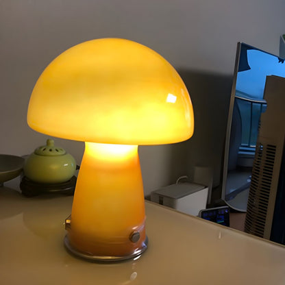 Modern Nordic Table Lamp with Glass Shade | Casilu