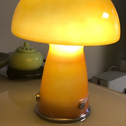 Modern Nordic Table Lamp with Glass Shade | Casilu