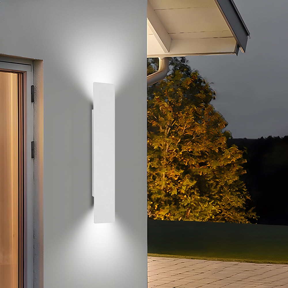 Modern Outdoor LED Aluminum Wall Light Fixture | Elvirox