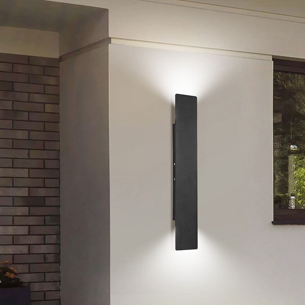 Modern Outdoor LED Aluminum Wall Light Fixture | Elvirox