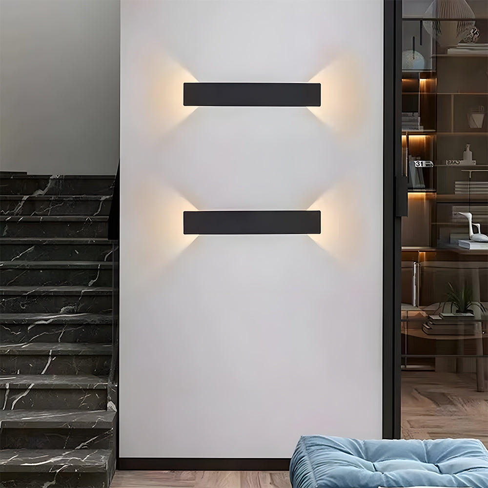 Modern Outdoor LED Aluminum Wall Light Fixture | Elvirox