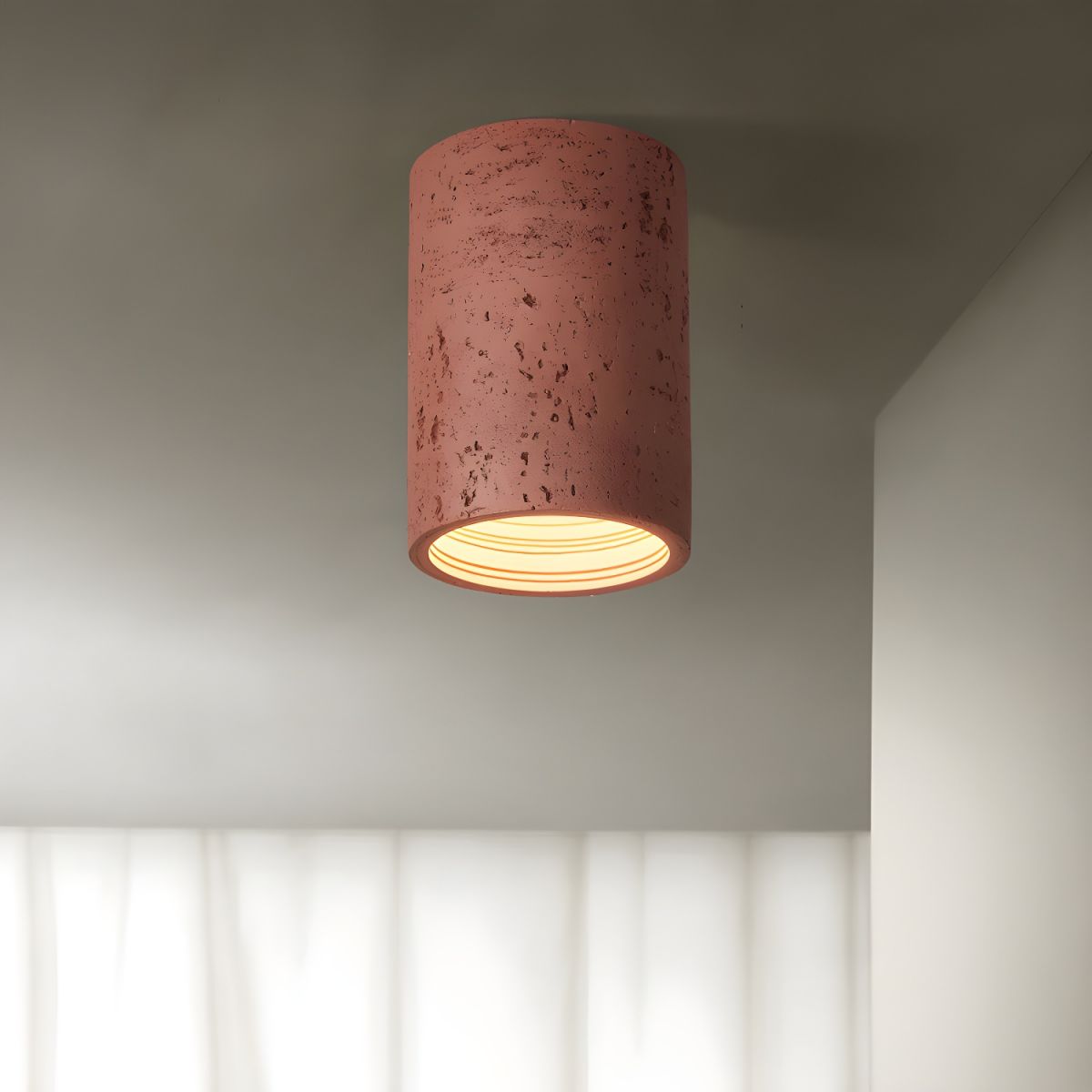 Modern Resin Nordic Ceiling Light Fixture | Lunser