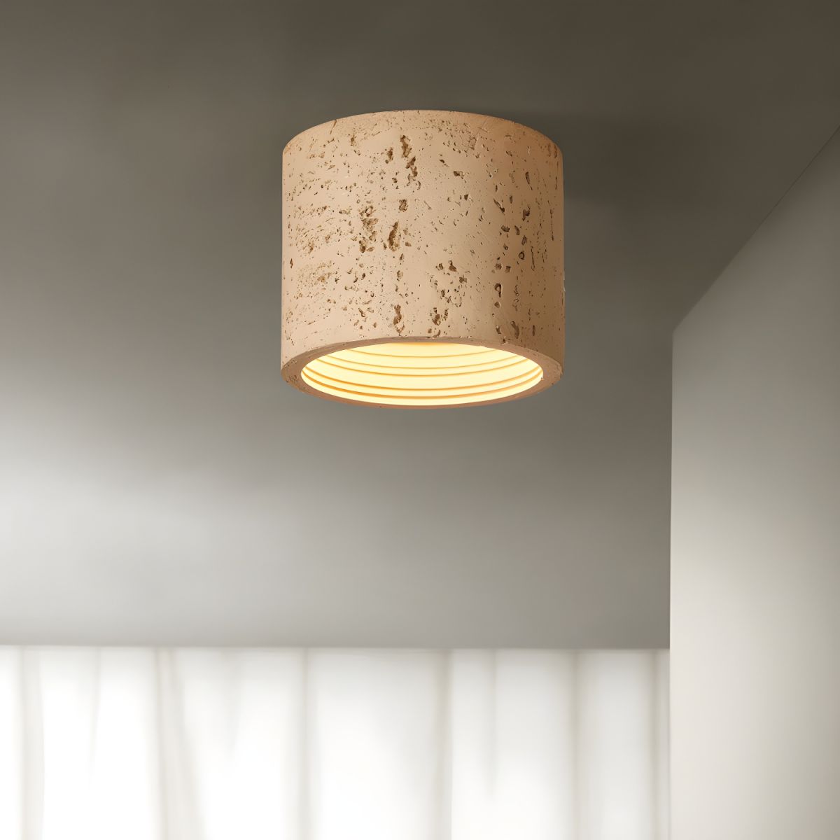 Modern Resin Nordic Ceiling Light Fixture | Lunser