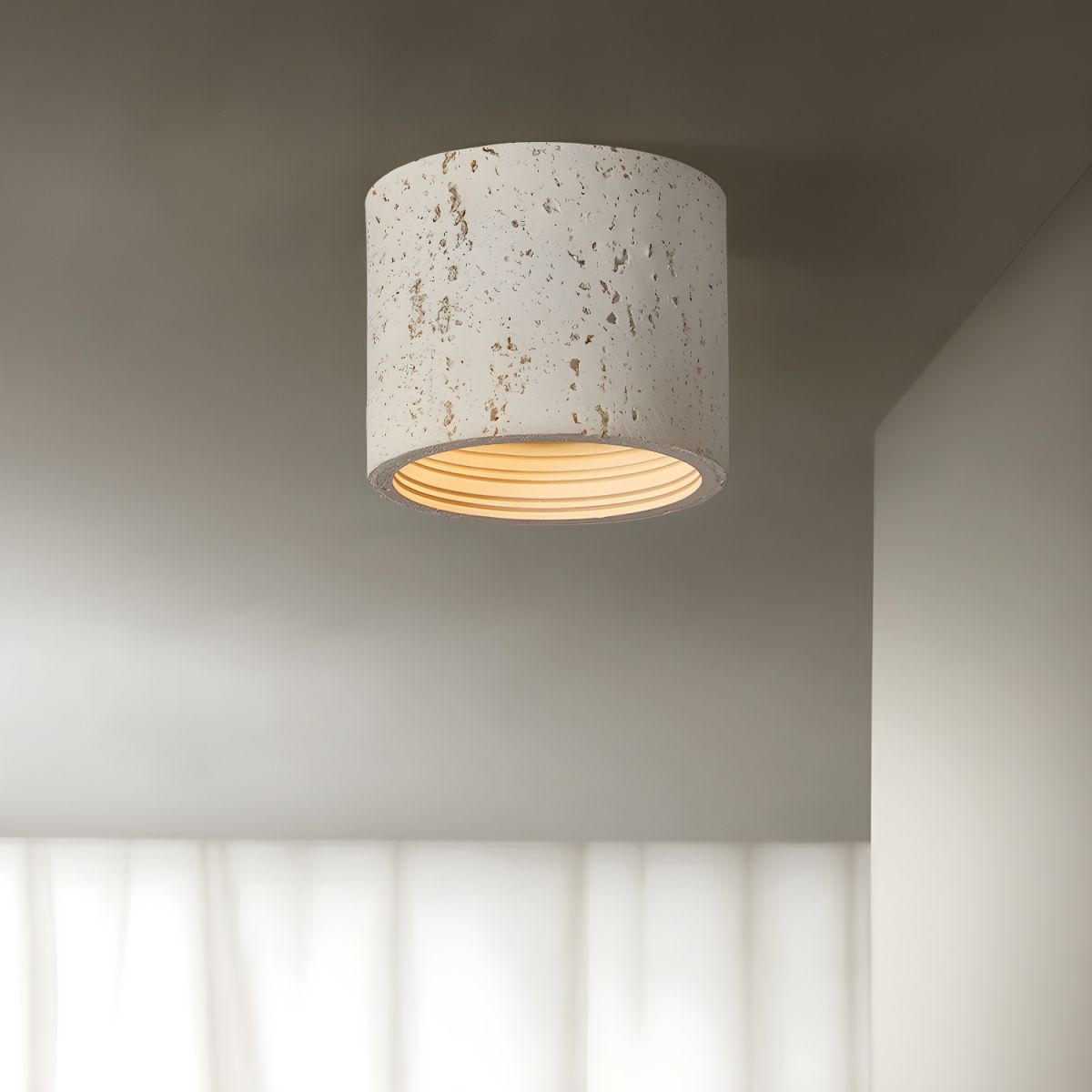 Modern Resin Nordic Ceiling Light Fixture | Lunser