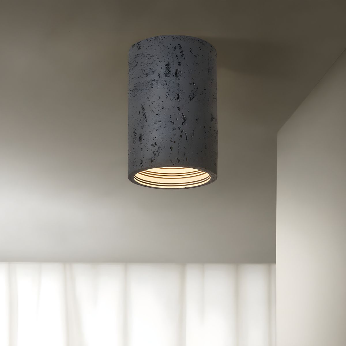 Modern Resin Nordic Ceiling Light Fixture | Lunser
