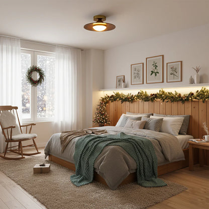 Modern Scandinavian Metal LED Ceiling Light | Norvox