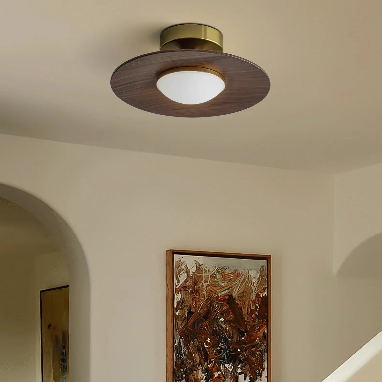 Modern Scandinavian Metal LED Ceiling Light | Norvox