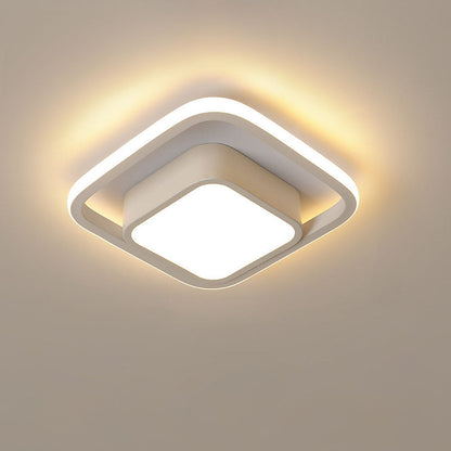 Modern Square Ring LED Ceiling Light Fixture | Solion