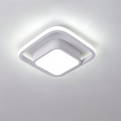 Modern Square Ring LED Ceiling Light Fixture | Solion