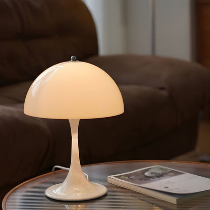 Modern Table Lamp with Acrylic Dome Shade | Arkido