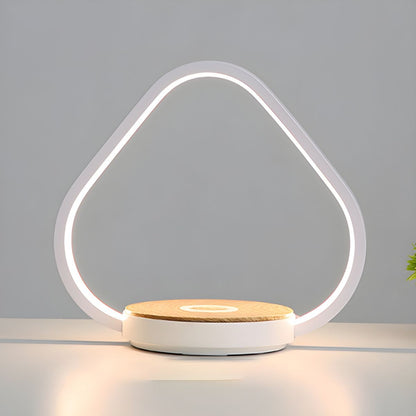 Modern Triangle Touch Dimming Table Lamp | Orvess