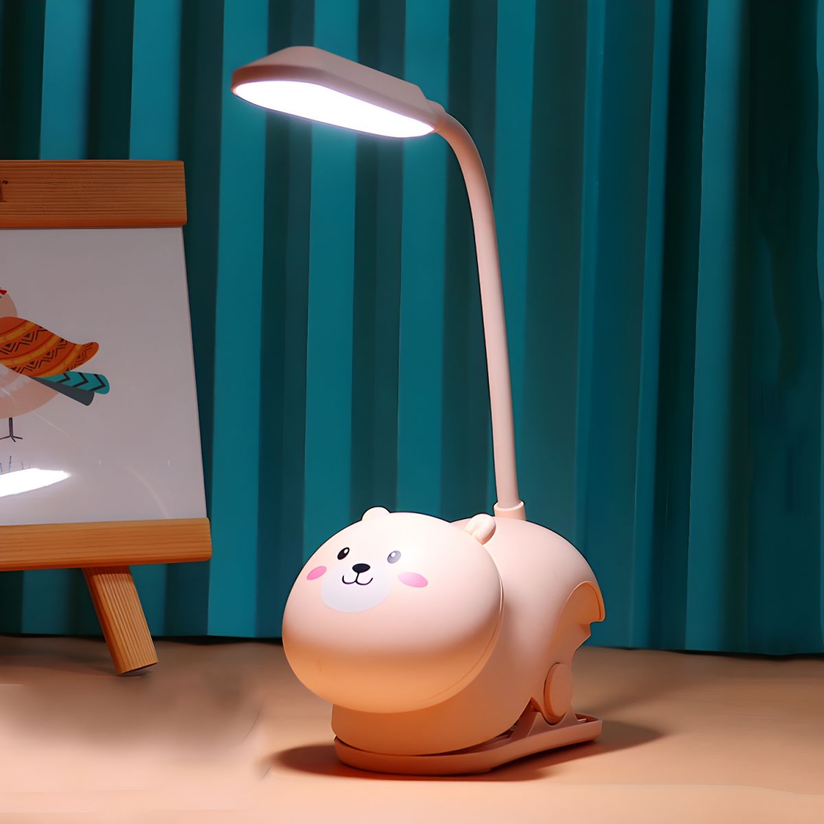 Modern USB Recharge Table Lamp | Velunar