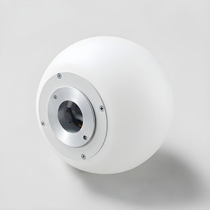 Modern White Globe Ceiling Light Flush Mount | Lumari