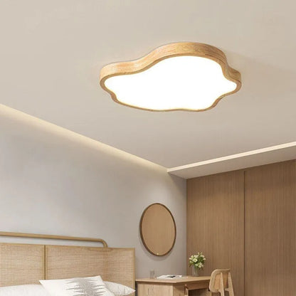 Modern Wooden Ceiling Light for Hotel Interiors | Bravion