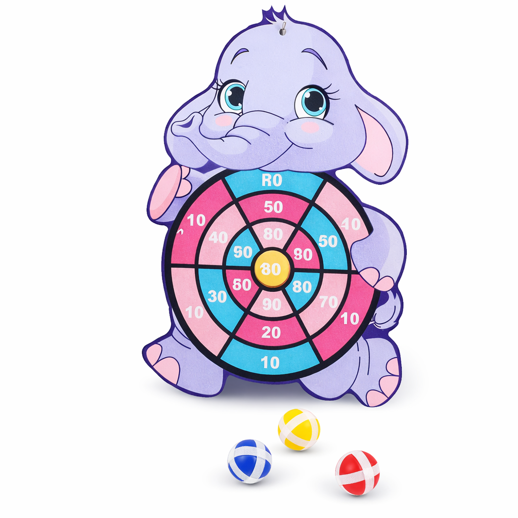Montessori Sticky Ball Dartboard Game For Kids Indoor | Kelmora