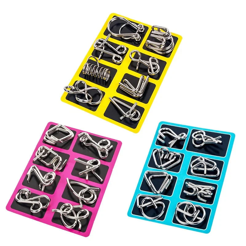 Montessori Toy Wire Metal Puzzle Set for Challenge Play | Cendrix