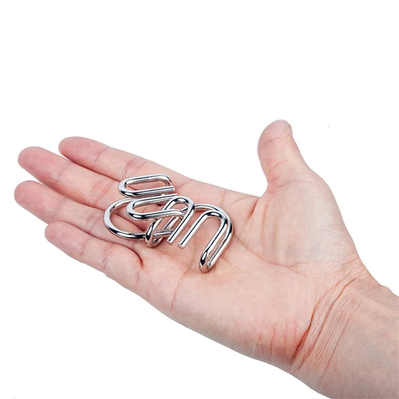 Montessori Toy Wire Metal Puzzle Set for Challenge Play | Cendrix