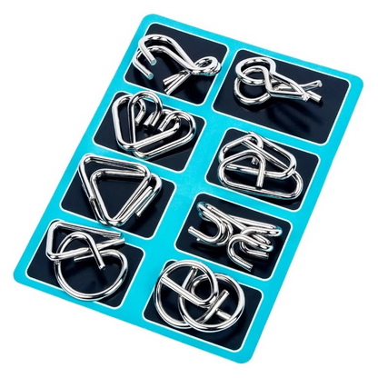 Montessori Toy Wire Metal Puzzle Set for Challenge Play | Cendrix