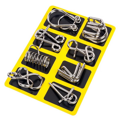 Montessori Toy Wire Metal Puzzle Set for Challenge Play | Cendrix