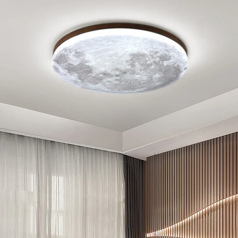 Moon Ceiling Lamp Modern LED Ceiling Light Fixture
