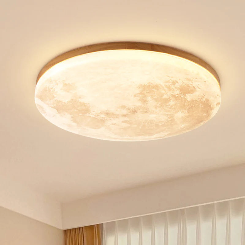 Moon Ceiling Lamp Modern LED Ceiling Light Fixture