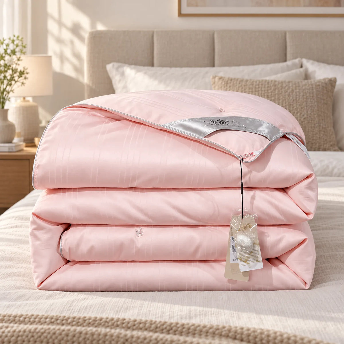 Mulberry Silk Winter Comforter with Breathable Design