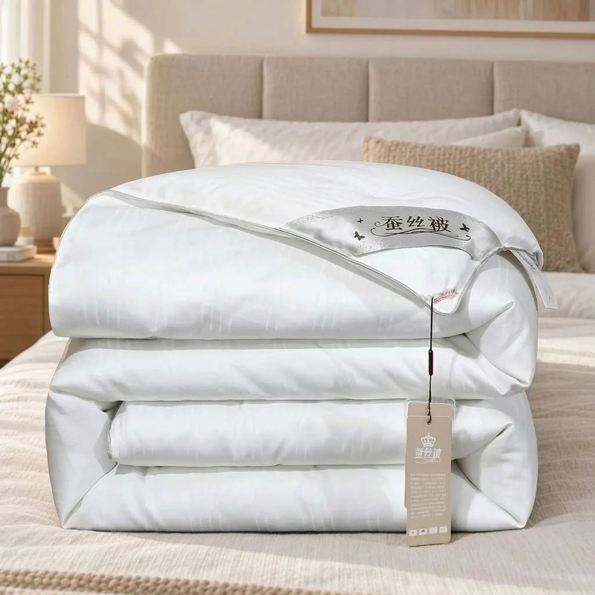 Mulberry Silk Winter Comforter with Breathable Design