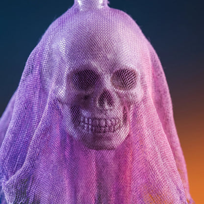 Multicoloured Halloween Ghost String Lights Battery Operated