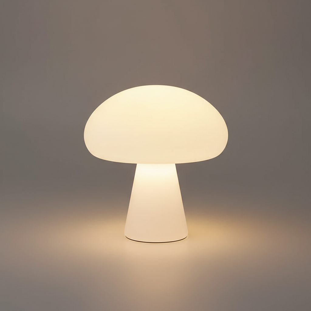 Mushroom Table Lamp | Bedside Table Lamp for Cozy Lighting
