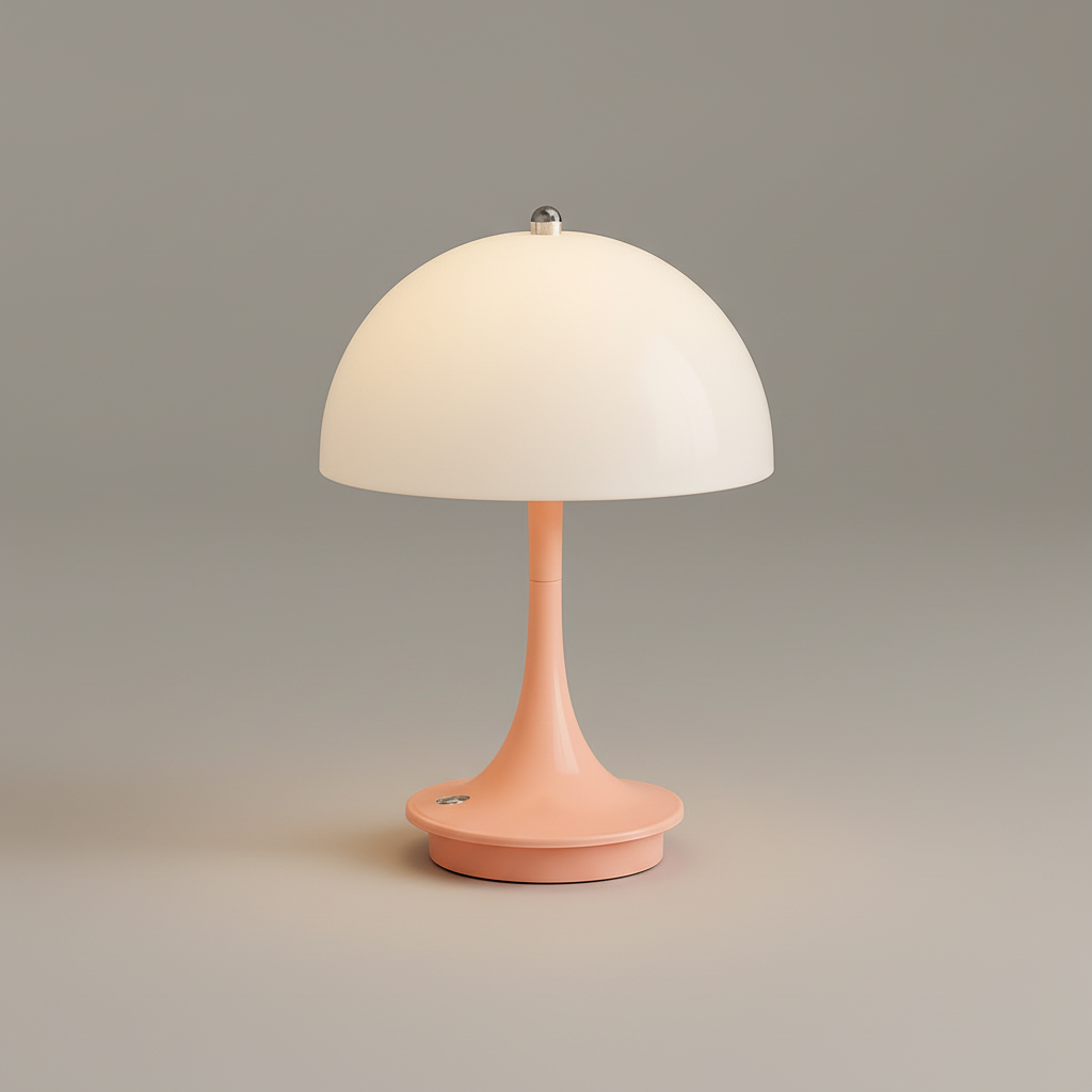 Mushroom Table Lamp | Cordless LED Bedside Lamp