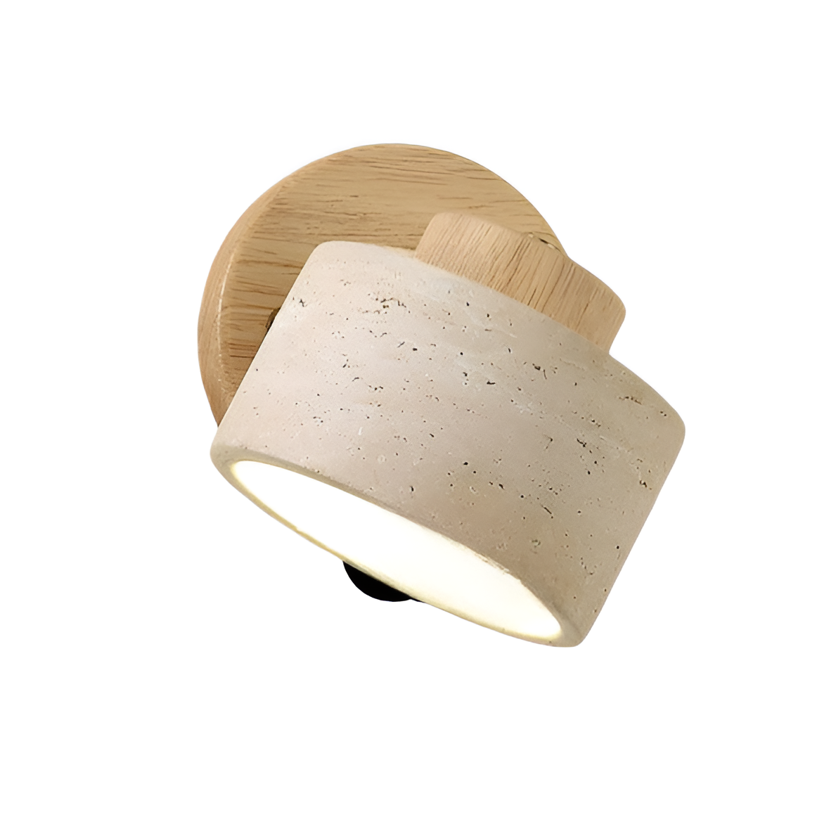 Natural Travertine Stone Wall Light Minimalist Design | Stoniva