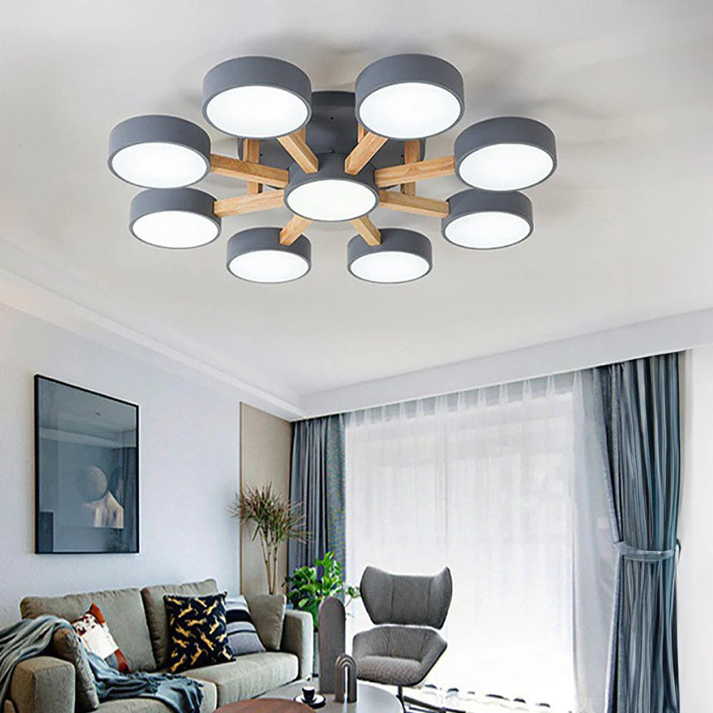 Nordic Acrylic Cluster Ceiling Light Fixture | Aurara