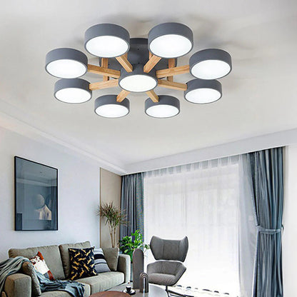 Nordic Acrylic Cluster Ceiling Light Fixture | Aurara
