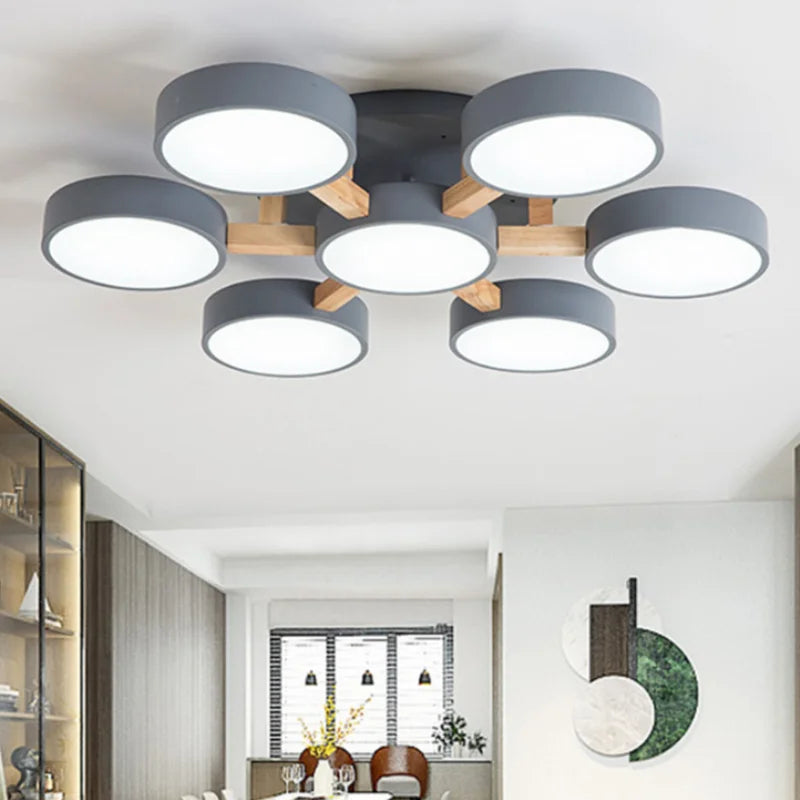 Nordic Acrylic Cluster Ceiling Light Fixture | Aurara