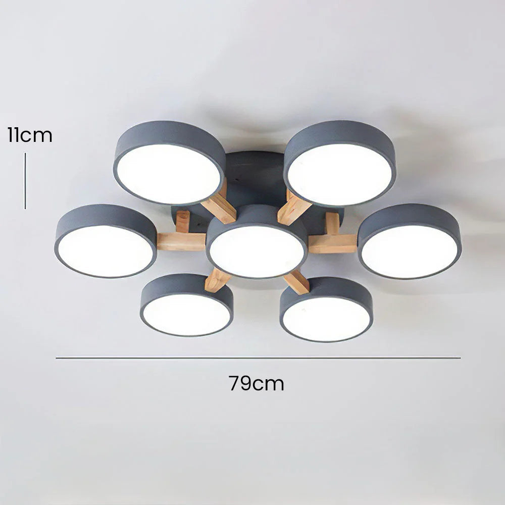 Nordic Acrylic Cluster Ceiling Light Fixture | Aurara