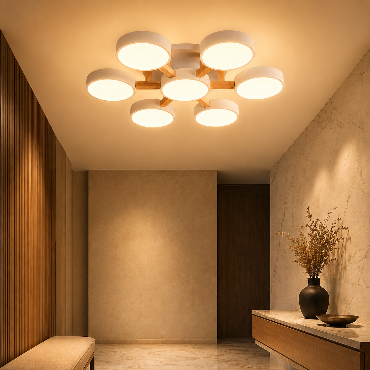 Nordic Acrylic Cluster Ceiling Light Fixture | Aurara