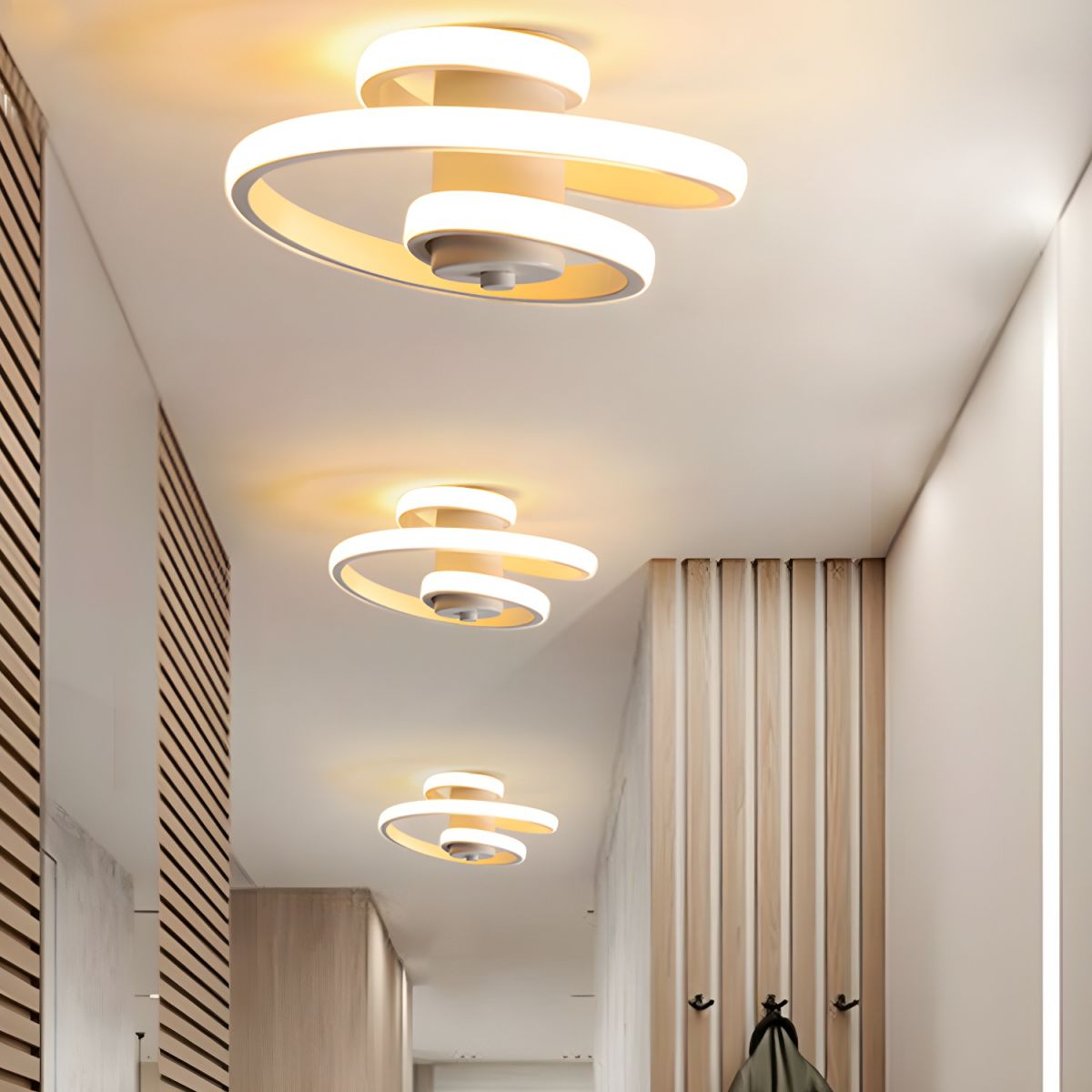 Nordic Acrylic LED Ceiling Light Modern Design | Lumion