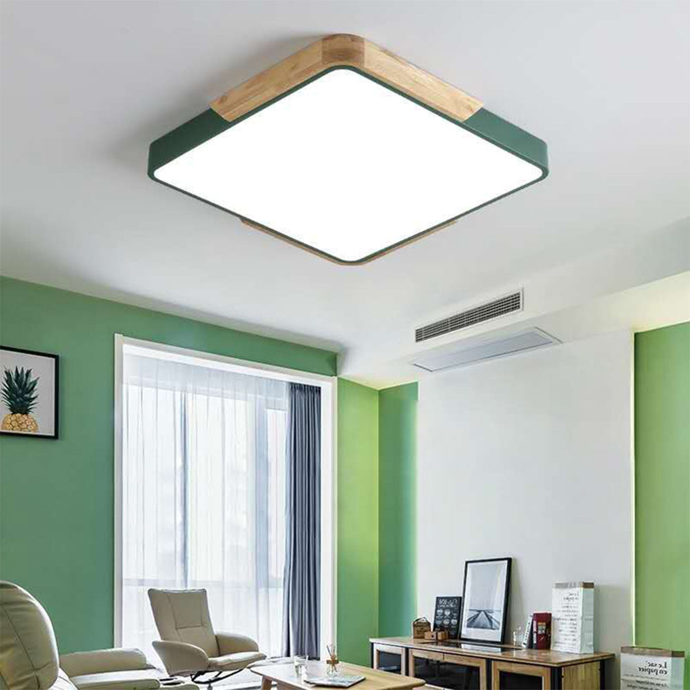 Nordic Acrylic Panel Ceiling Light Fixture | Lumoira