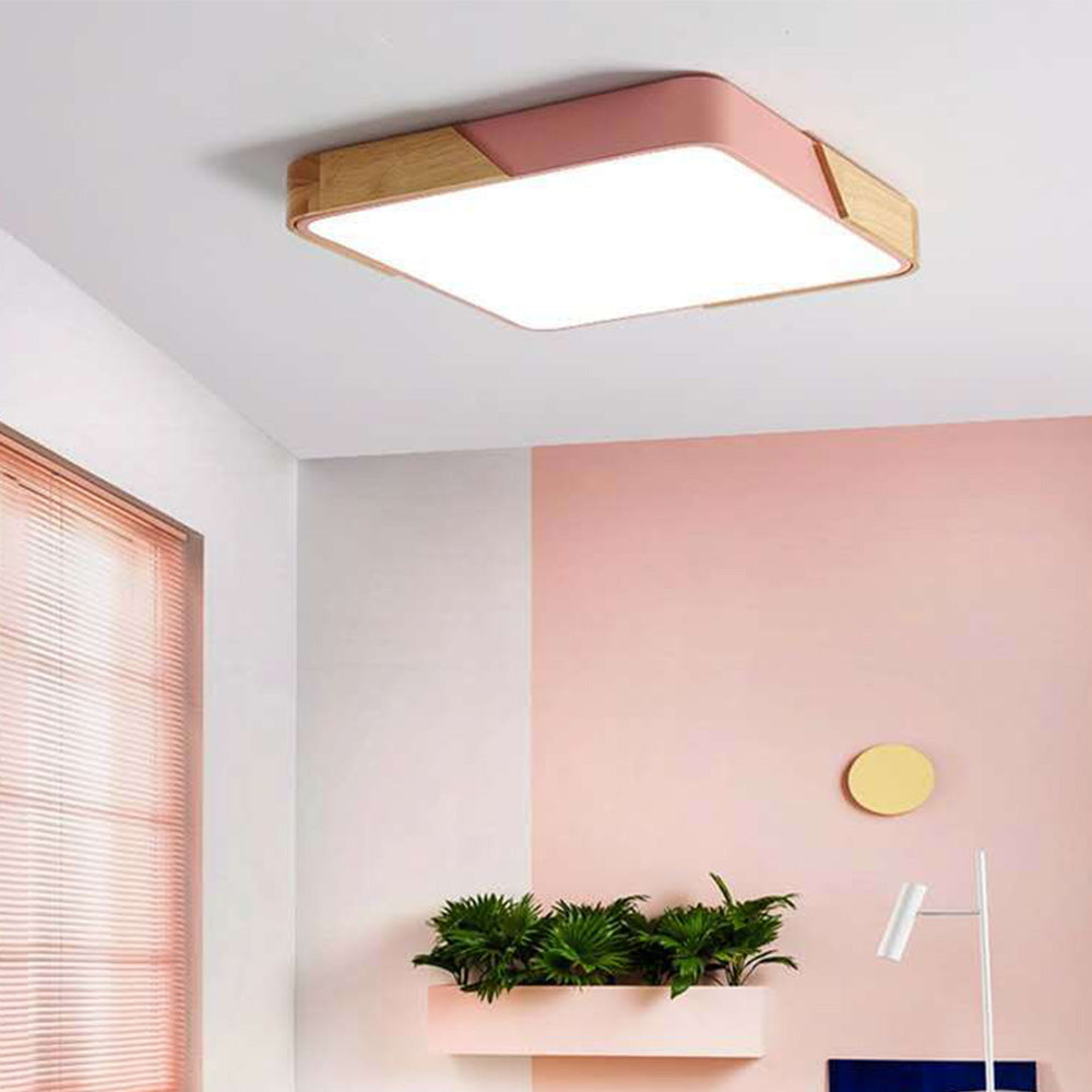 Nordic Acrylic Panel Ceiling Light Fixture | Lumoira