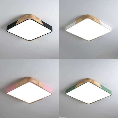 Nordic Acrylic Panel Ceiling Light Fixture | Lumoira
